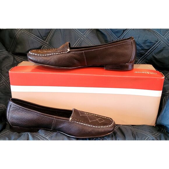 Croft & Barrow Loafer Black Casual Miriam Women Leather Slip on Driving Shoe 8 - Picture 3 of 8